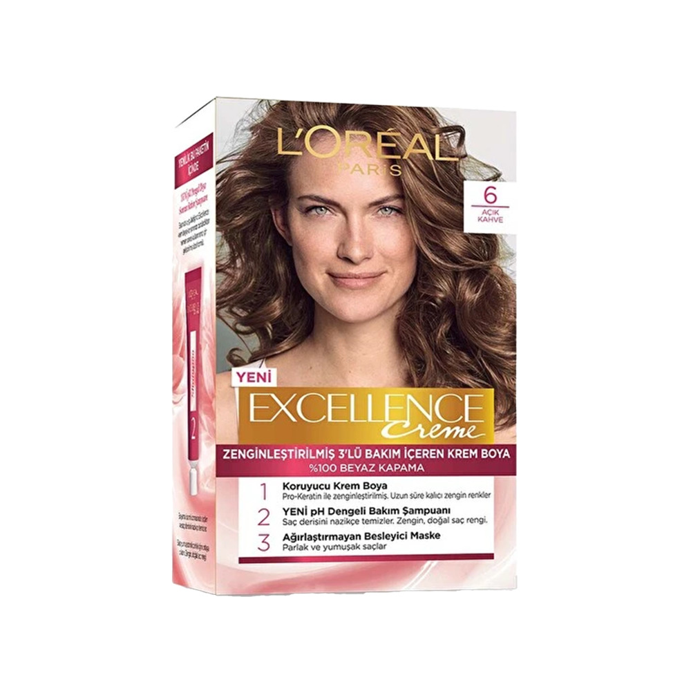 Loreal Excellence 6.0 Açık Kahve