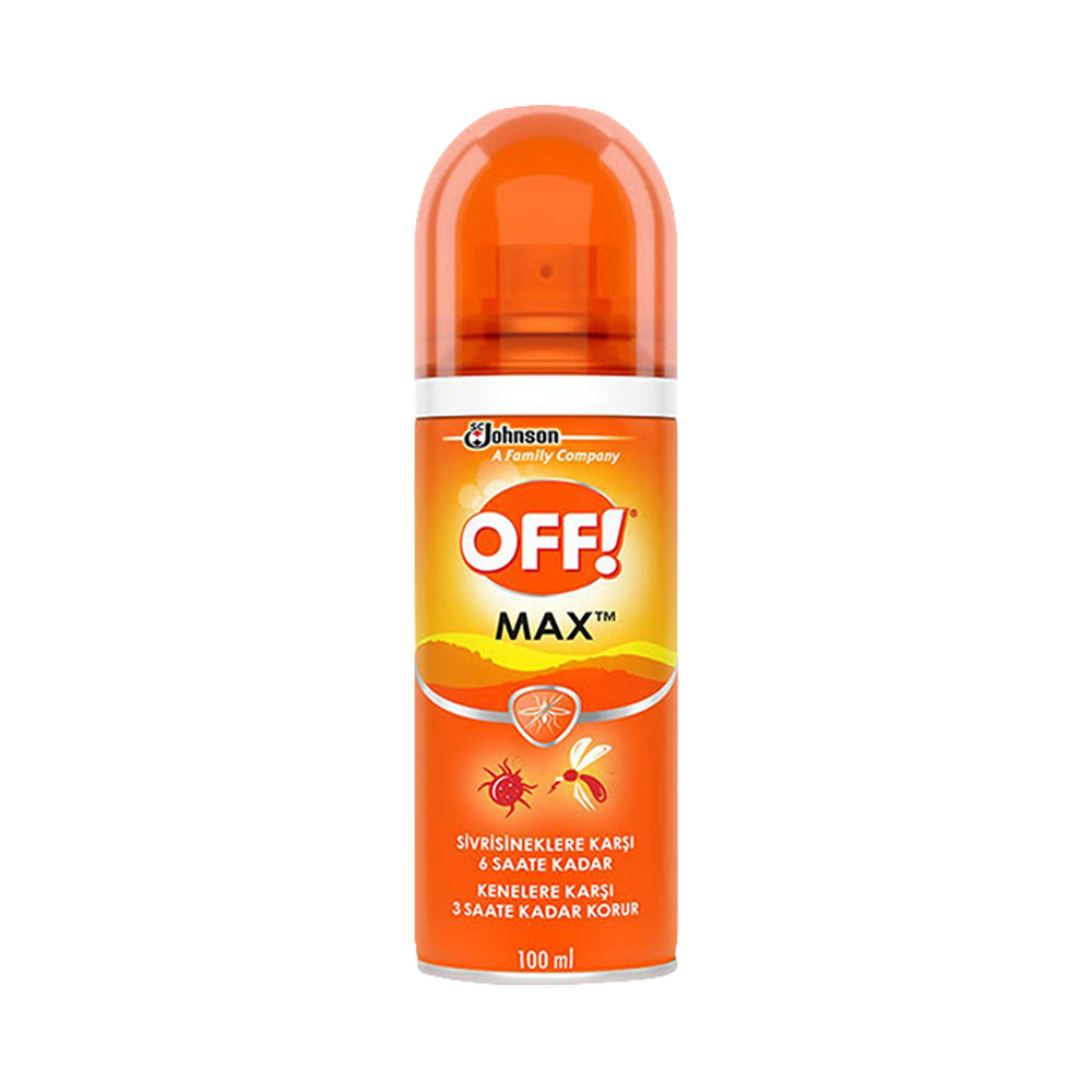 Off! Max Kene ve Sinek Kovucu Sprey 100 Ml.