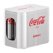 Coco Cola 6*250 Ml Lıght Kutu