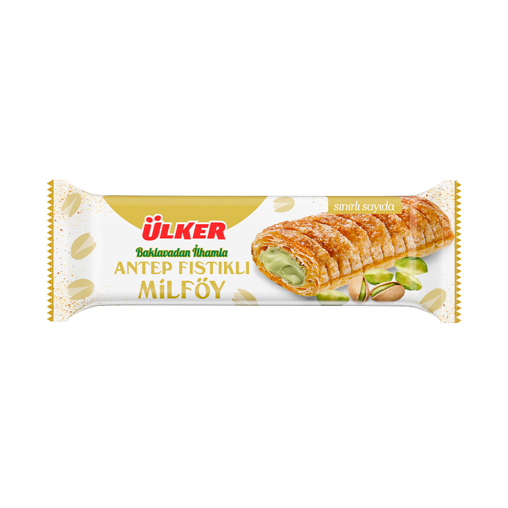 Ülker Milföy Antep Fıstıklı 28 Gr