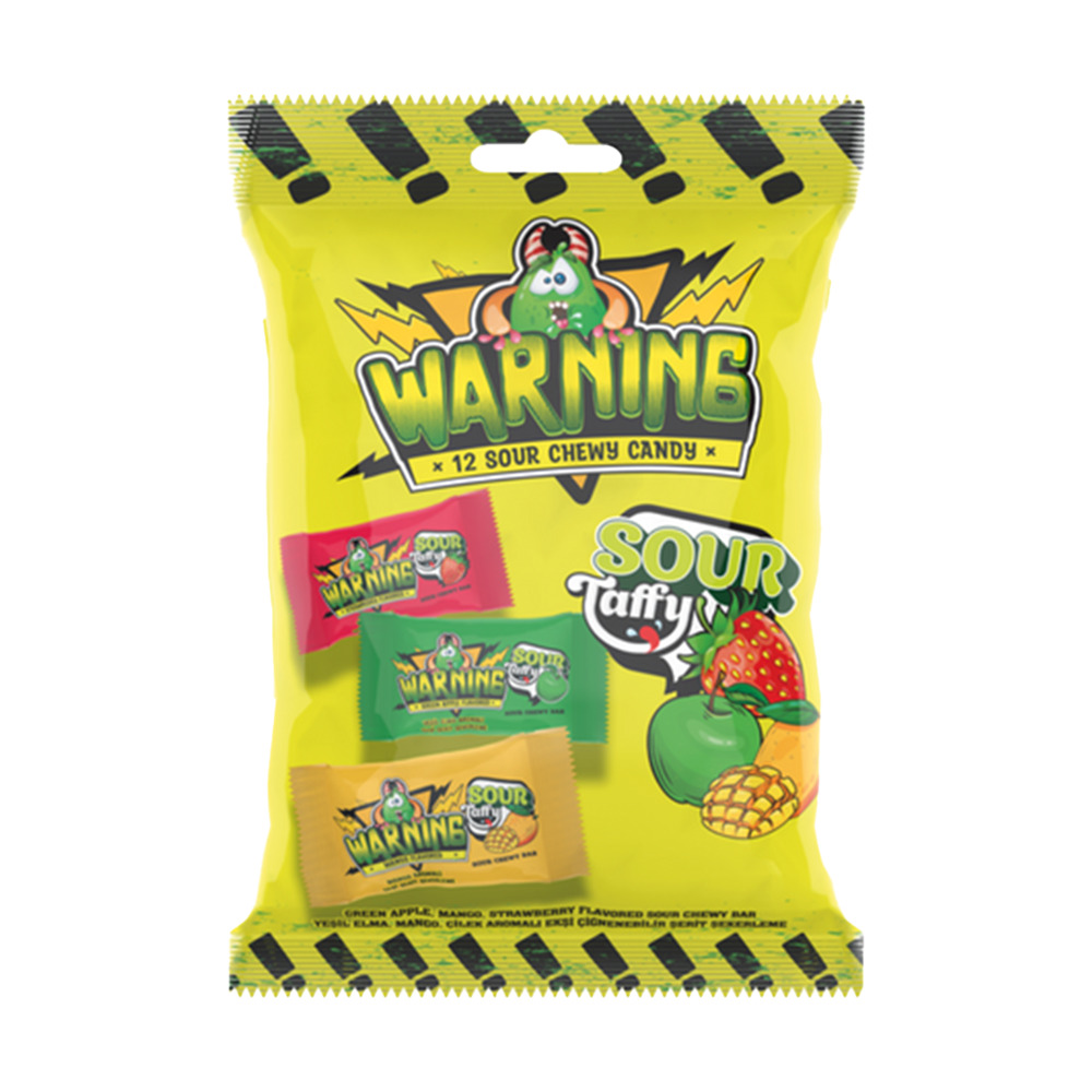 Warnıng Sour Chewy Sekerleme 102 Gr