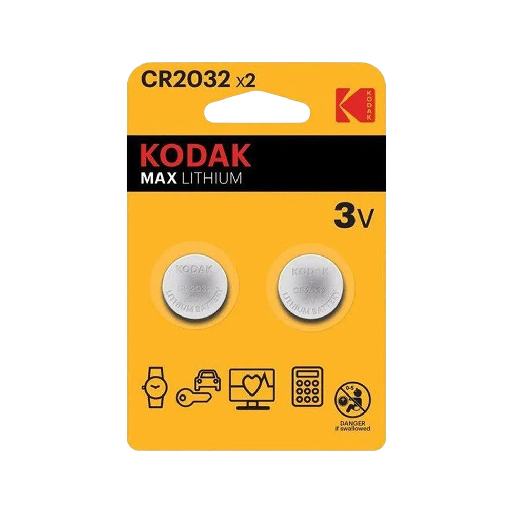 Kodak Uzun Ömürlü Enerji Cr2032*2