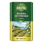 Kristal Riviera Zeytin Yağı 3 Lt