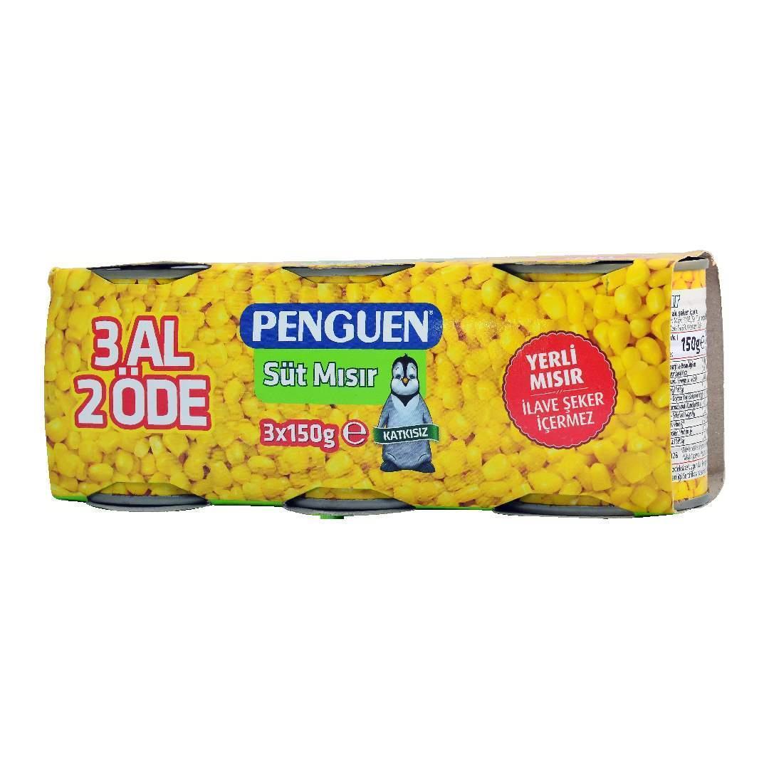 Penguen Süt Mısır3*150 Gr