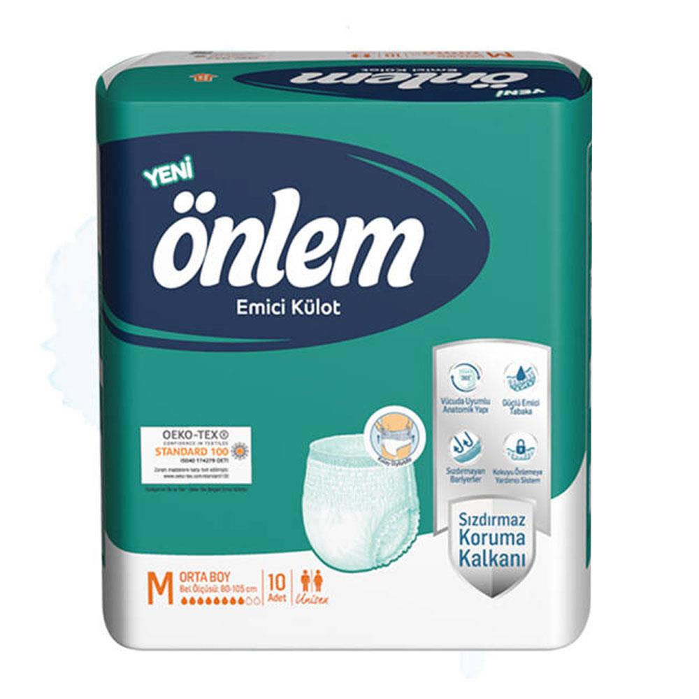 Önlem Emici Külot Hasta Bezi 10Lu Medium **