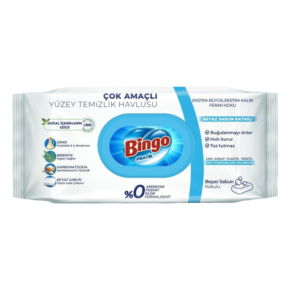 Bingo Yüzey Temizlik Havlusu 96 Lı 