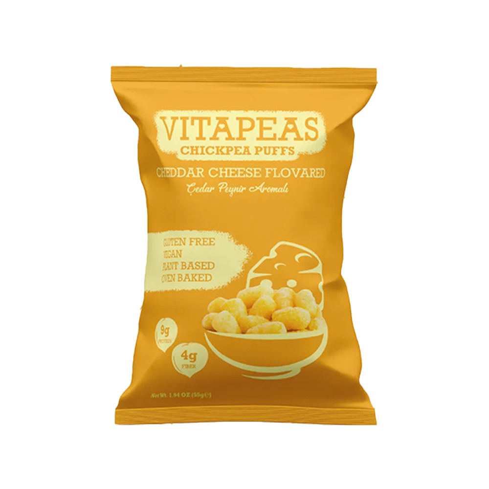 Vıtapeas Nohut Cipsi 55 Gr Chıckpea Peynir Aromalı Vegan