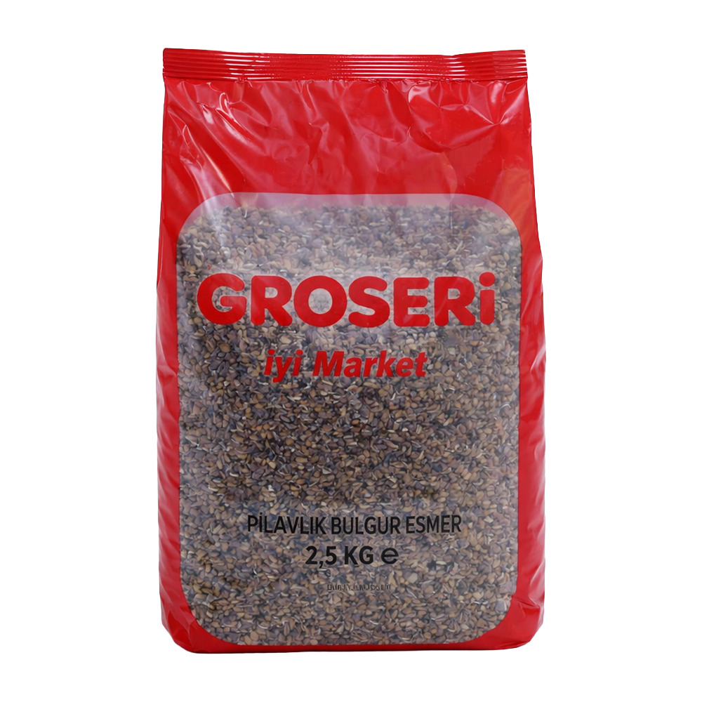Groseri Esmer Pilavlık Bulgur 2,5 Kg