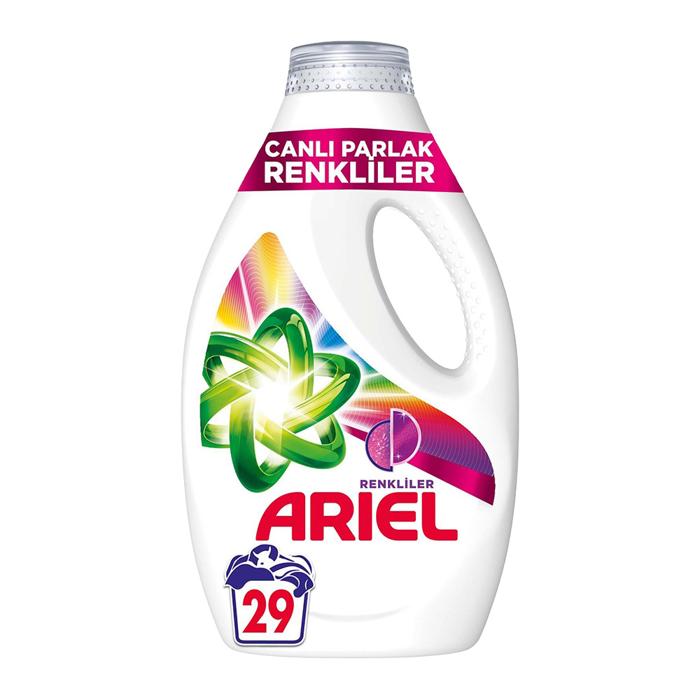 Ariel Sıvı Çamaşır Deterjanı 29 Yıkama Renkliler