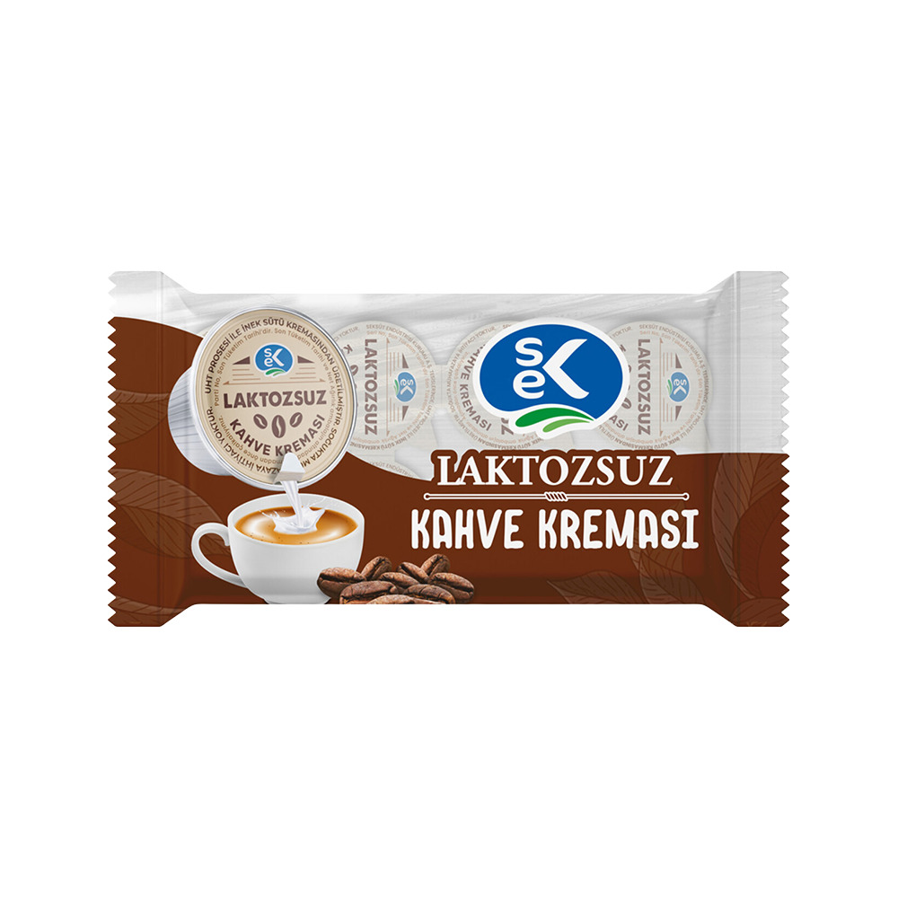 Sek Kahve Kreması Laktozsuz 15 Ml 10 Lu