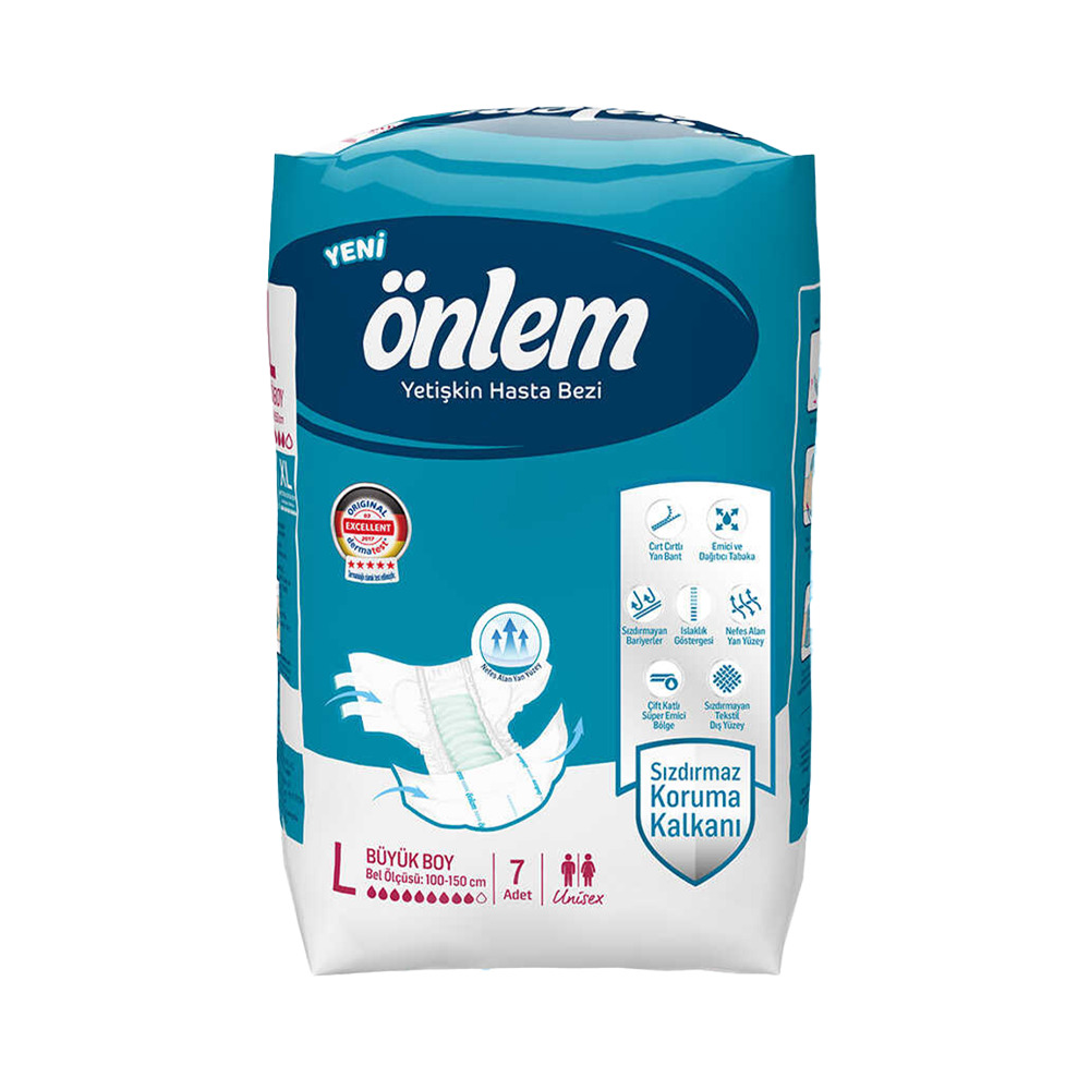 Önlem Hasta Bezi 7'Li Large