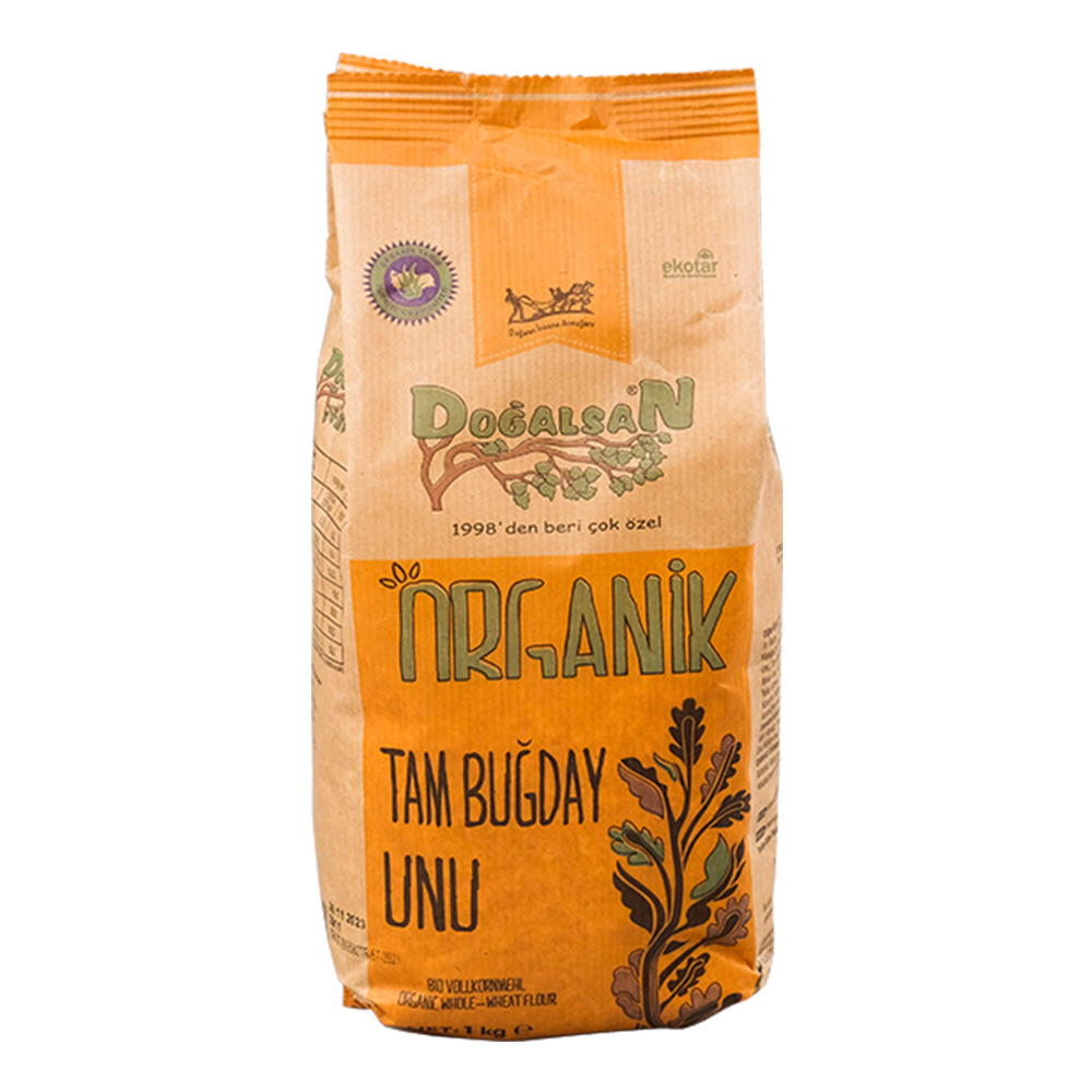 Dogalsan Organik Tam Buğday Unu 1 Kg