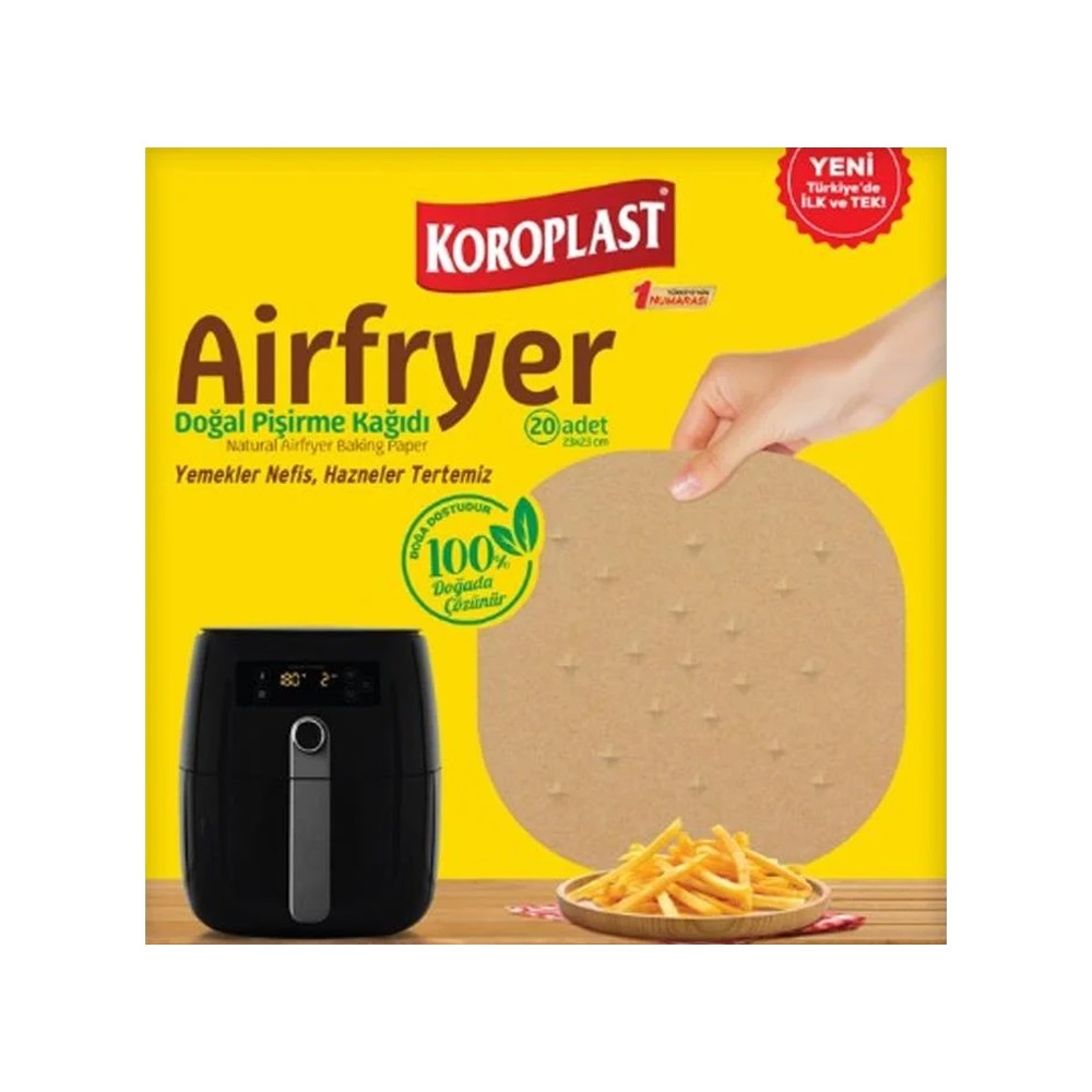 Koroplast Airfrey Pişirme Kağıdı 23*23 12 Li