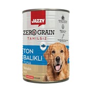 Jazzy Yaş Köpek Maması Tahılsız Yetişkin Ton Balıklı Tuna 380G