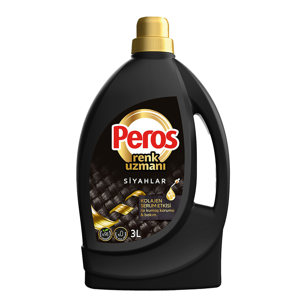 Peros Renk Uzmanı Sıvı Bakım Siyahlar 3 Lt**