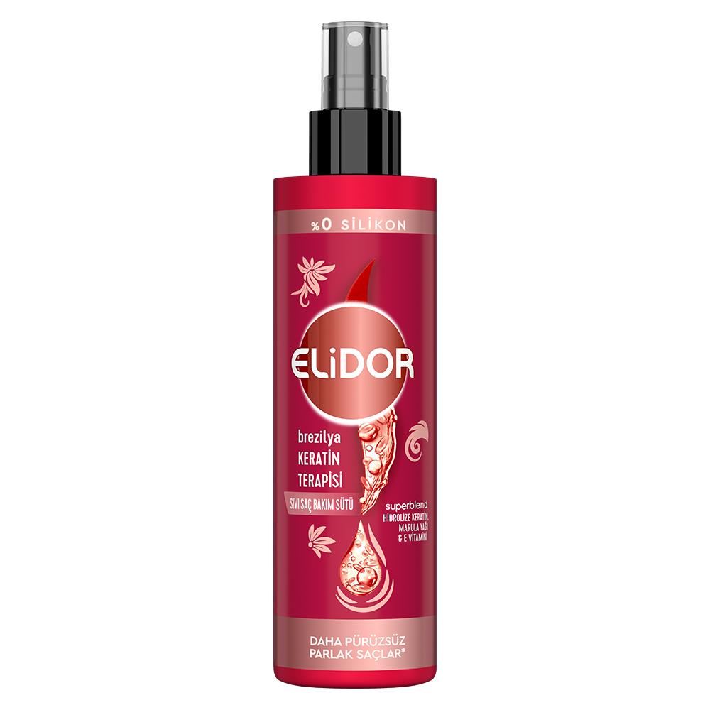 Elidor Saç Bakım Sütü 200Ml Brezilya Keratin Serisi