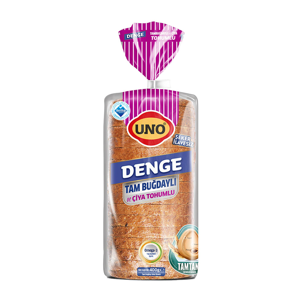 Uno Denge Tam Buğdaylı & Ciya Tohumlu 400Gr