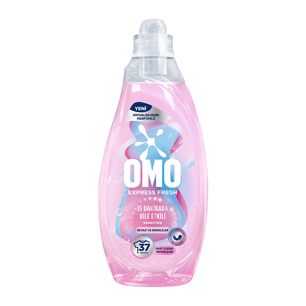 Omo Express Sıvı Deterjan Hipoalerjenik 1480Ml