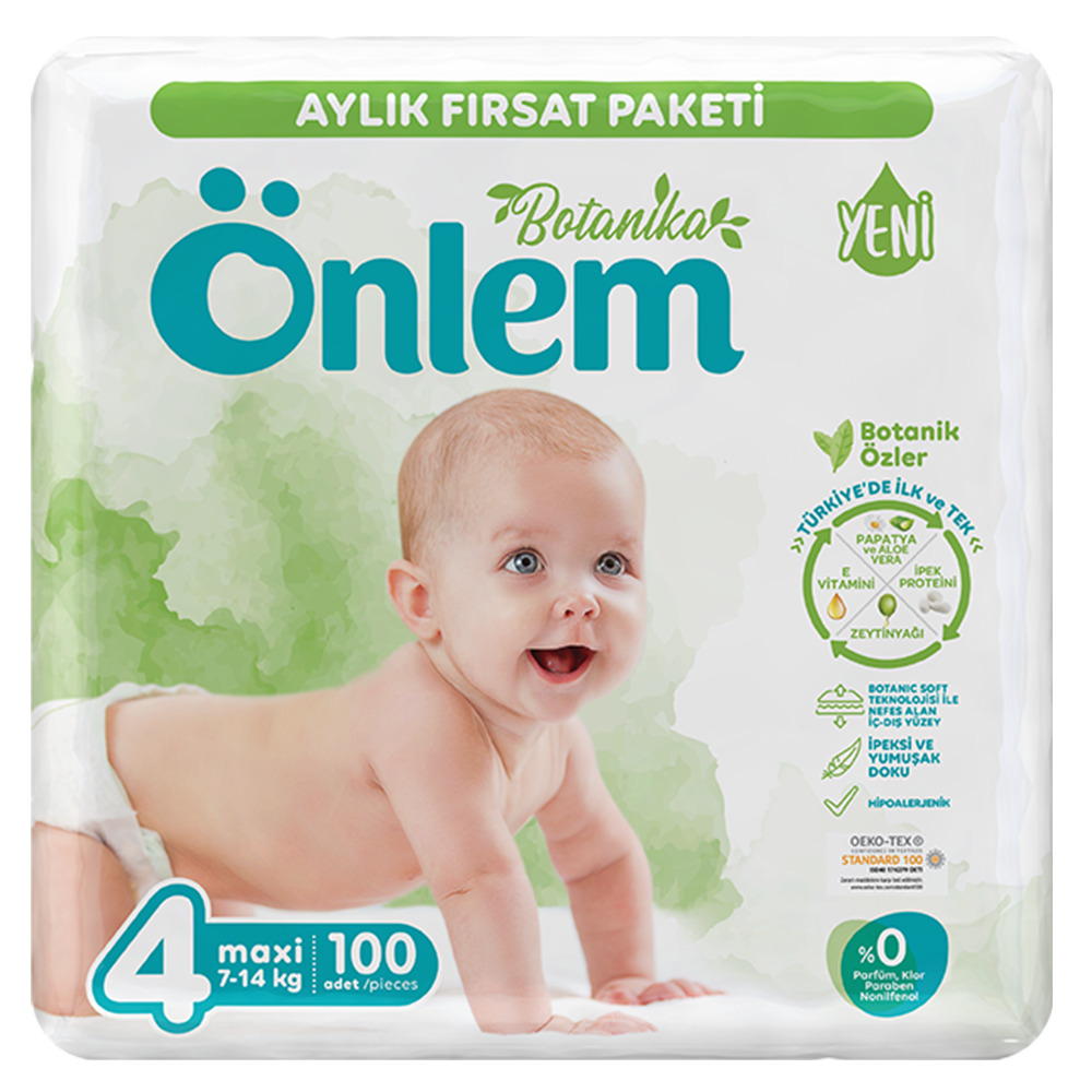 Önlem Botanic Çocuk Bezi Maxi Aylık Fırsat**
