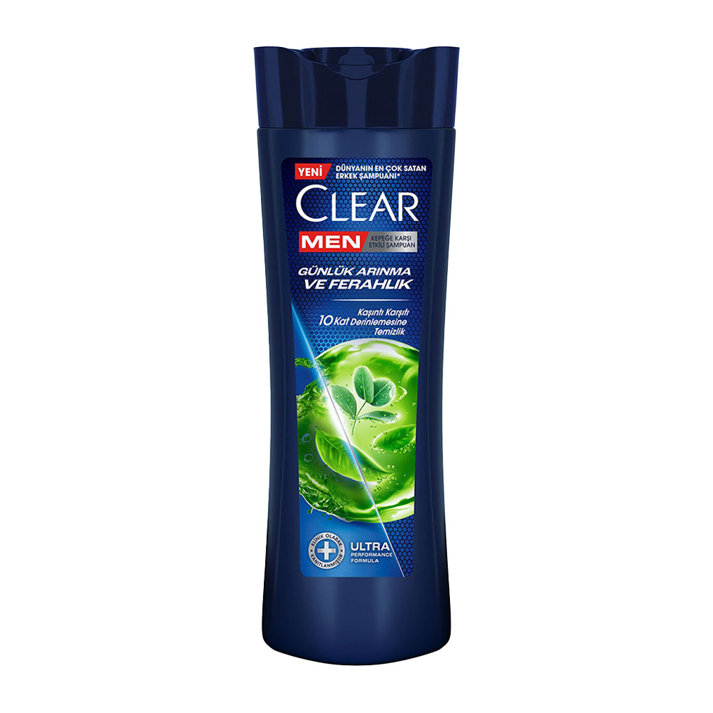 Clear Men Şampuan 350Ml Günlük Arınma Ferahlık