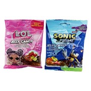 Thor Lol Sonic Jelly Candy Meyve Sulu Yumuşak Şeker 80 Gr**