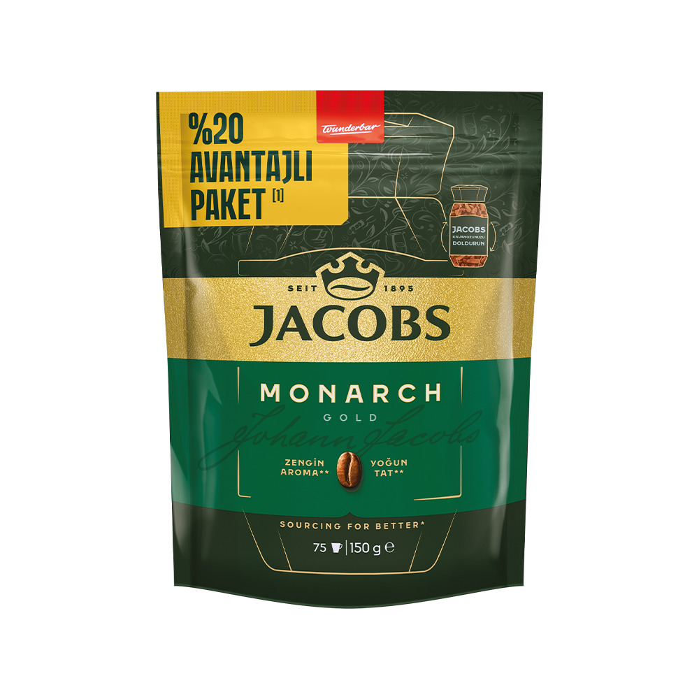 Jacobs Monarch Gold 150 Gr Poşet