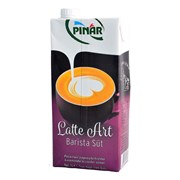 Pınar Latte Art 1 Lt Barısta Sut %4,25 Yağlı