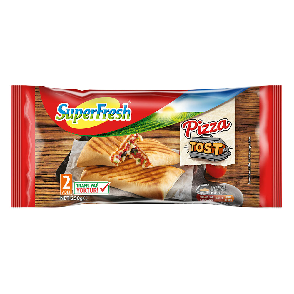 SuperFresh Pizza Tost 2 Lİ 200 Gr