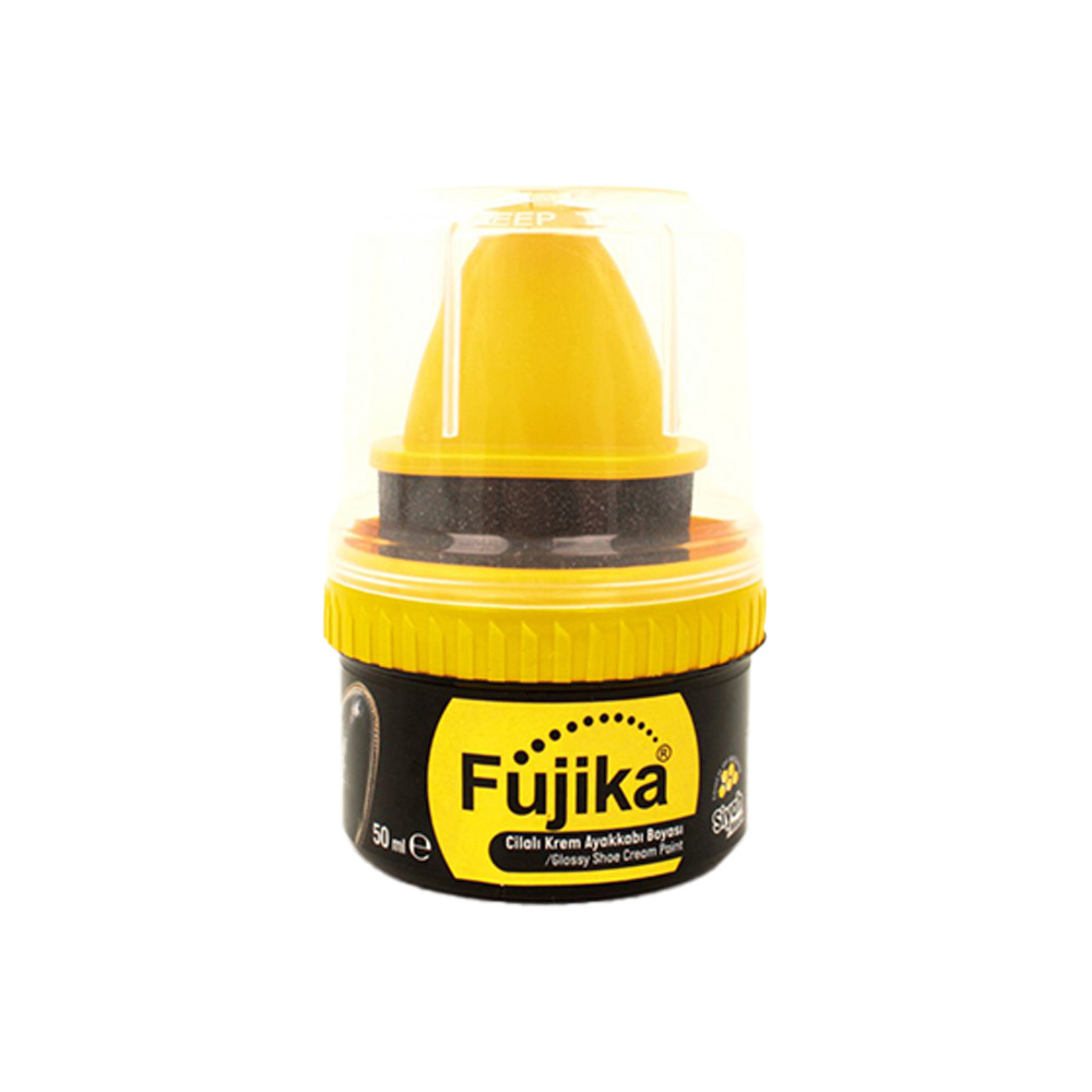 Fujika Ayakkabı Boyası Krem Siyah 50 Ml