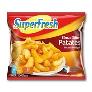 SuperFresh Elma Dilimli Patates 1 Kg.