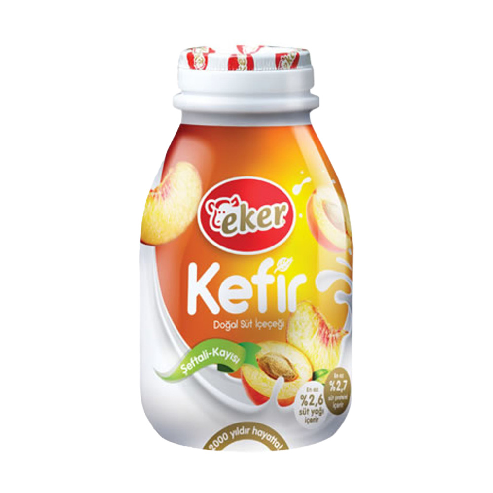 Eker Şeftali-Kayısı Kefir 200 Ml 