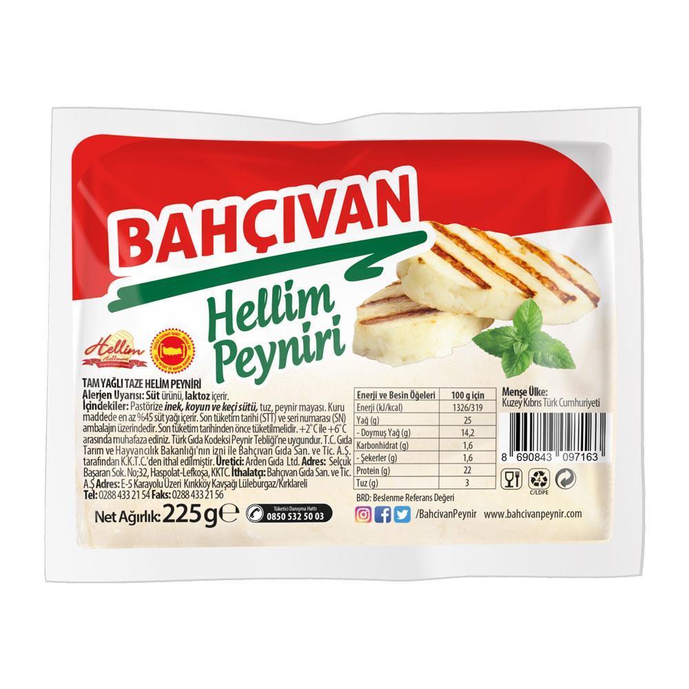 Bahçıvan Hellim Peyniri 225Gr