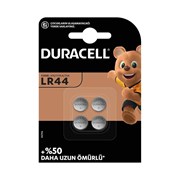 Duracell Düğme Pil 1,5 Volt 4’lü  Lr44
